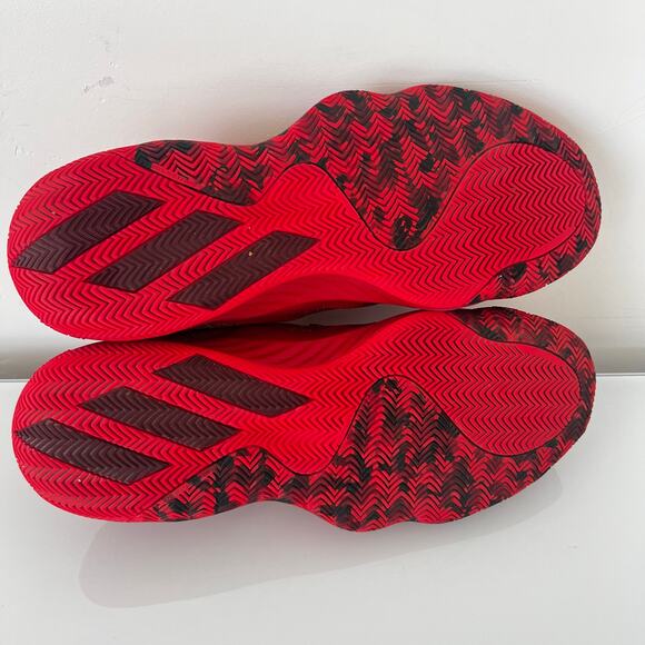 Adidas Men's EG0490 Red Marvel D.O.N Issue 1 Spider Size 12 Basketball Shoes - Picture 7 of 11